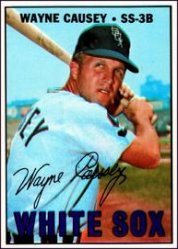 1967 Topps Baseball Cards      286     Wayne Causey